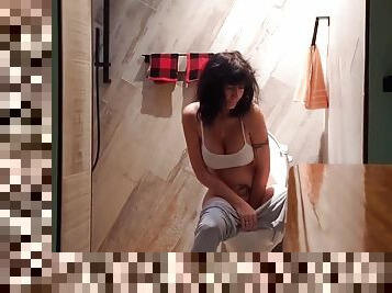 büyük-göğüsler, orta-yaşlı-seksi-kadın, kam, sapık-voyeur, yaramaz, fetiş, tek-kişilik, sapık, esmer-kadın, dövme