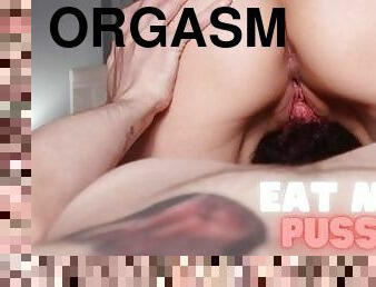 orgasm, pasarica, amatori, sperma, stand-pe-fata, femdom