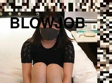 ???????????????????????Hikari, an active hairdresser, gives a dense blowjob? facial ejaculation?.