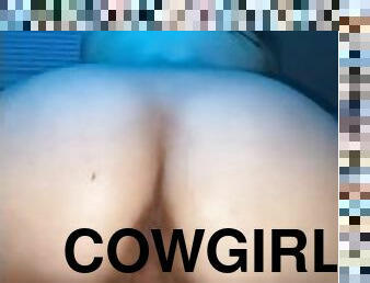 cona-pussy, pov, apertado, cavalgando, pequeno, cowgirl, branco, molhado, pénis, áspero