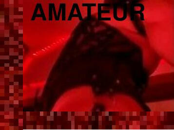 masturbation, amatör, cumshot, bdsm, fetisch, ensam, bondage, gummi