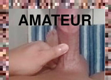 masturbation, amateur, énorme-bite, latina, branlette, fétiche, solo, rasé, bite, taquinerie