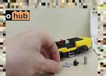 Vlog 58: A rough, extreme and barely legal Lego bulldozer