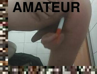 masturbation, amateur, anal, jouet, ejaculation, sperme, solo, alcool, pénétrante