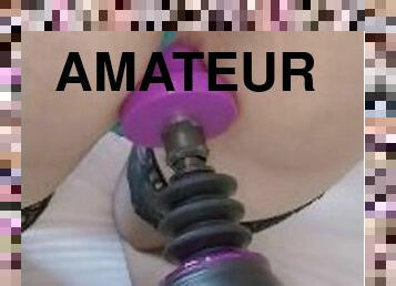 I get so wet and moan very loud when I get fucked by my sex toy