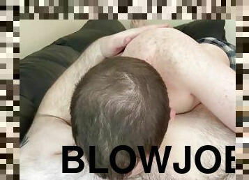 Relaxing blowjob on the sofa from my trs bon French twink chaser sub boy