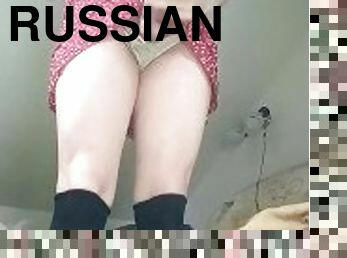 cul, gros-nichons, masturbation, russe, amateur, ados, culotte, ejaculation, mignonne, fétiche