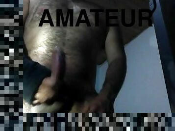 masturbation, amateur, énorme-bite, gay, branlette, webcam, solo, fumer, bite