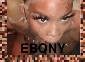 Ebony sucks her best friend DickHerDownDaily
