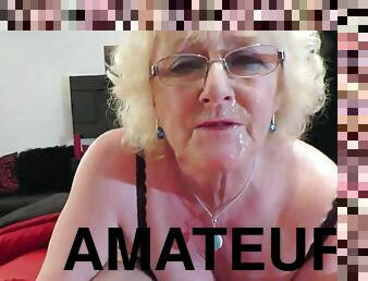 gros-nichons, levrette, fisting, vieux, orgasme, giclée, amateur, ejaculation-sur-le-corps, granny, énorme-bite