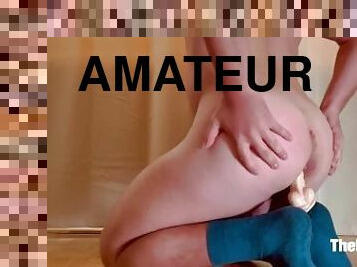 amatööri, anaali, gay, pov, eurooppalainen, euro, ratsastus, dildo, perä-butt, soolo