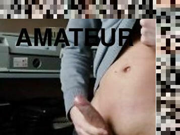 masturbation, amateur, ejaculation-sur-le-corps, gay, branlette, secousses, ejaculation, solo, bite