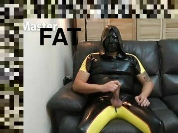 Chubby masked guy challenges you to edging and cumming JOI cum control game PREVIEW