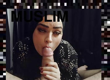 Muslim Girl Gets Cum In Her Mouth