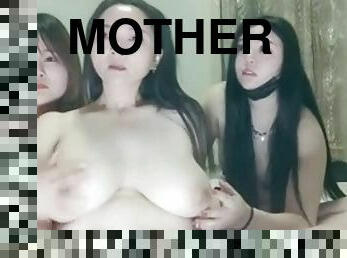 amatir, jenis-pornografi-milf, anak-perempuan, berempat, ibu-mother, cina