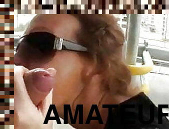 amatør, eldre, blowjob, besta, cum, oral