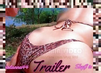 Confessione Scottante Di Una Spasimante -LESBIAN OUTDOOR Trailer HD- ELISSSGF ft BabyGirlAnna44&ShyG