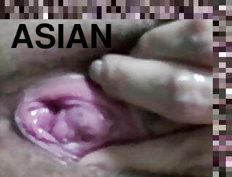 asiático, tetas-grandes, masturbación, pezones, coño-pussy, madurita-caliente, indio, con-los-dedos, natural, webcam