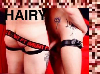 HAIRYANDRAW Hairy Declan Moore And Zachery Rhys Raw Breed