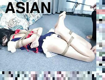 asia, stocking, mainan, jepang, bdsm-seks-kasar-dan-agresif, stocking-stockings, fetish-benda-yang-dapat-meningkatkan-gairah-sex, bondage-seks-dengan-mengikat-tubuh, penghinaan, berambut-cokelat