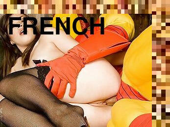 clito, levrette, femme-de-ménage, chatte-pussy, fellation, ejaculation-sur-le-corps, hardcore, pornstar, française, naturel