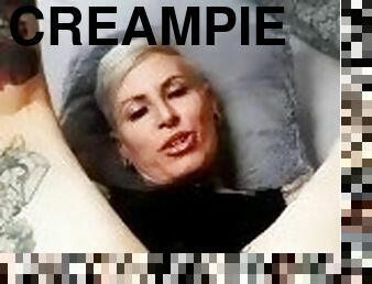 amatérske, anál, milfka, mamka, nemecké, fajčenie, creampie, matka, realita, tvrdé