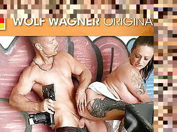 MILF Adrienne gets banged and cum-covered! Wolfwagner.com