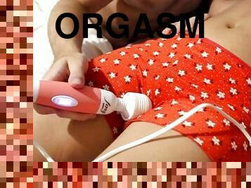 masturbação, orgasmo, cona-pussy, esposa, engraçado, sexo-vestido