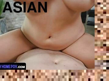 asia, pantat, payudara-besar, posisi-seks-doggy-style, sayang, blowjob-seks-dengan-mengisap-penis, antar-ras, upskirt-bagian-dalam-rok, sudut-pandang, sperma