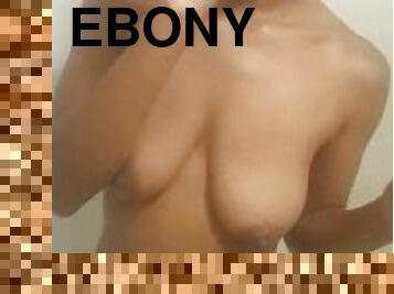 culo, bañando, orgasmo, amateur, negra-ebony, polla-enorme, negra, culazo, ducha, polla