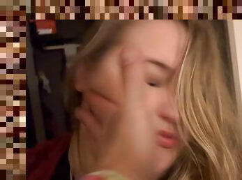 Blowjob Facial Cumshot Slap Slut in the face!