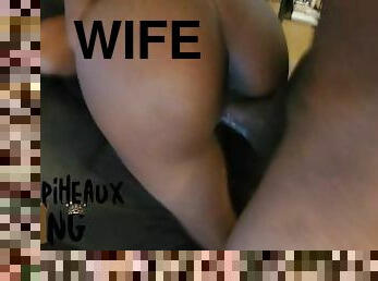 His wife works from home so I cum in her for him (X @Scorpioheauxking)