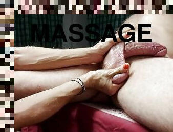 amateur, énorme-bite, branlette, massage, fétiche, boules, bite