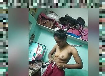 Today Exclusive-telugu Bhabhi Shows Her Pussy