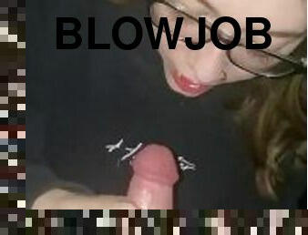 Back room Blowjob