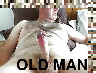 Old man daddy cum on cam 58