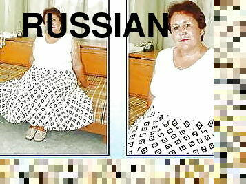 gordo, avó, russo, avózinha, mãe, bbw, mãe-mother