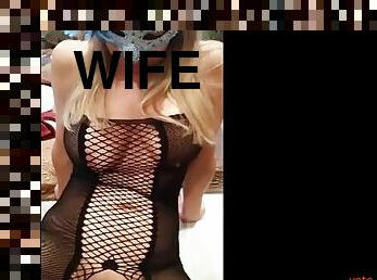 Wife and hubby snowball hubby cum