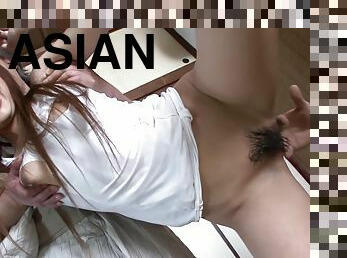 アジアの, 毛むくじゃらの, マスターベーション, 日本人, 運指, 女, ウエット, 処罰, 微乳