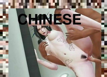 White Chinese Girl - Fucked Hard - (Uncensored)