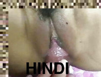 Fucking and squirting with Hindi audio