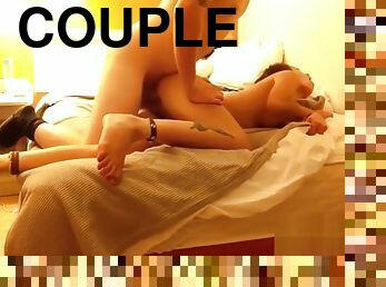 Couple Having Sex In A Hotel