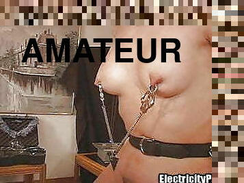 Tranny Slut Electro Pain Bondage Session