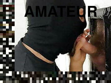 amatør, blowjob, homofil, par, svelging, cum