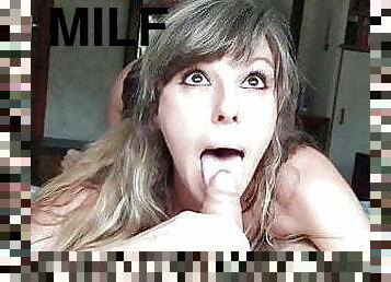 Sexy MILF Ahegao Deepthroat Eye Crossing Teaser