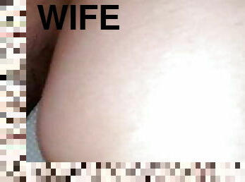 pantat, posisi-seks-doggy-style, isteri, amatir, penis-besar, jenis-pornografi-milf, ibu, amerika, menunggangi, berambut-cokelat