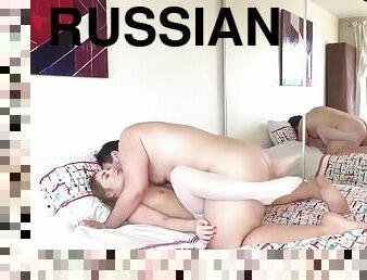 Stunning Russian Virgin Fucked Hard And Facialled