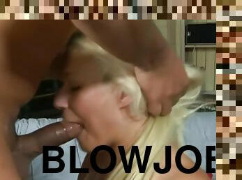 brystvorter, pussy, blowjob, cumshot, milf, mamma, deepthroat, blond