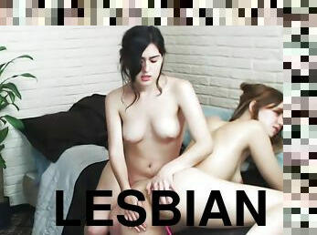 amatori, jet-de-sperma, lesbiana, adolescenta, camera-web