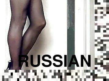 rus, travesti, uzun-çoraplar, kadın-iç-çamaşırı, tek-kişilik